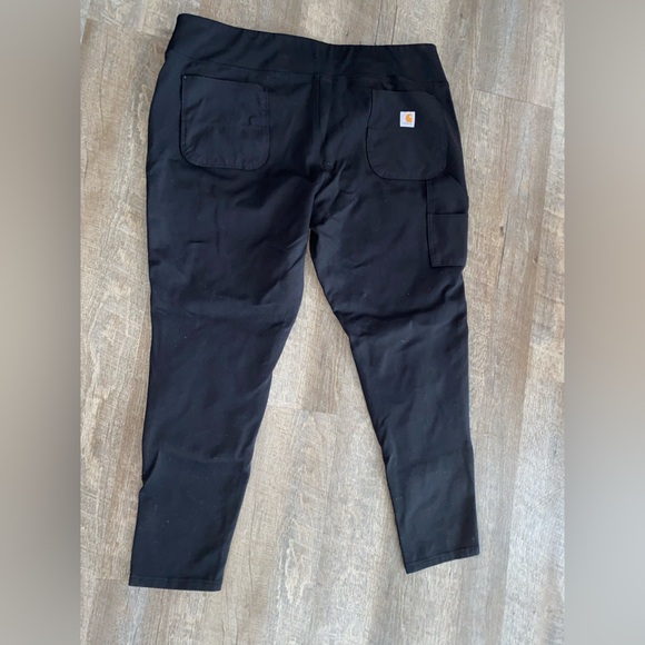 Carhartt Force Utility Knit Leggings for Ladies - Black - 2X - Regular - Picture 11 of 12